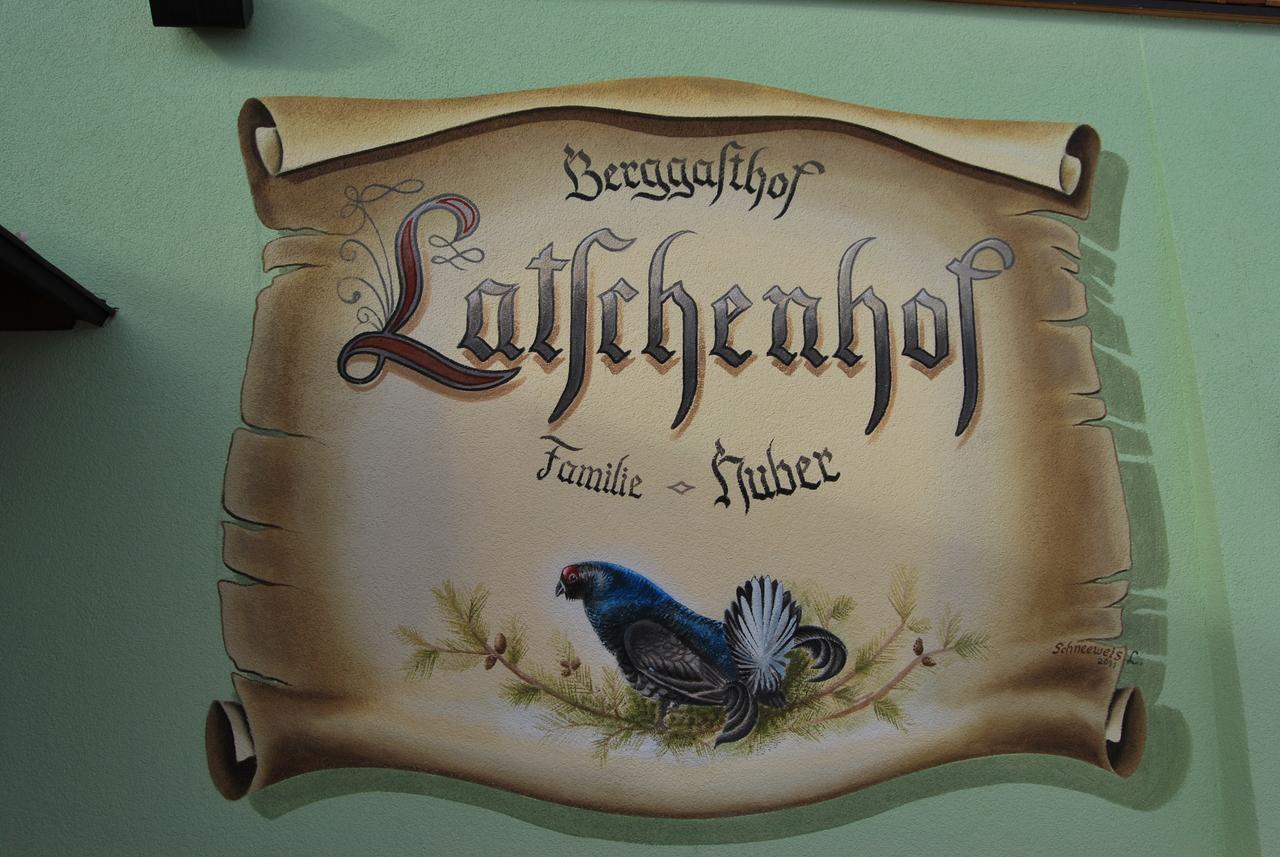 Готель Berggasthof Latschenhof Флахау Екстер'єр фото